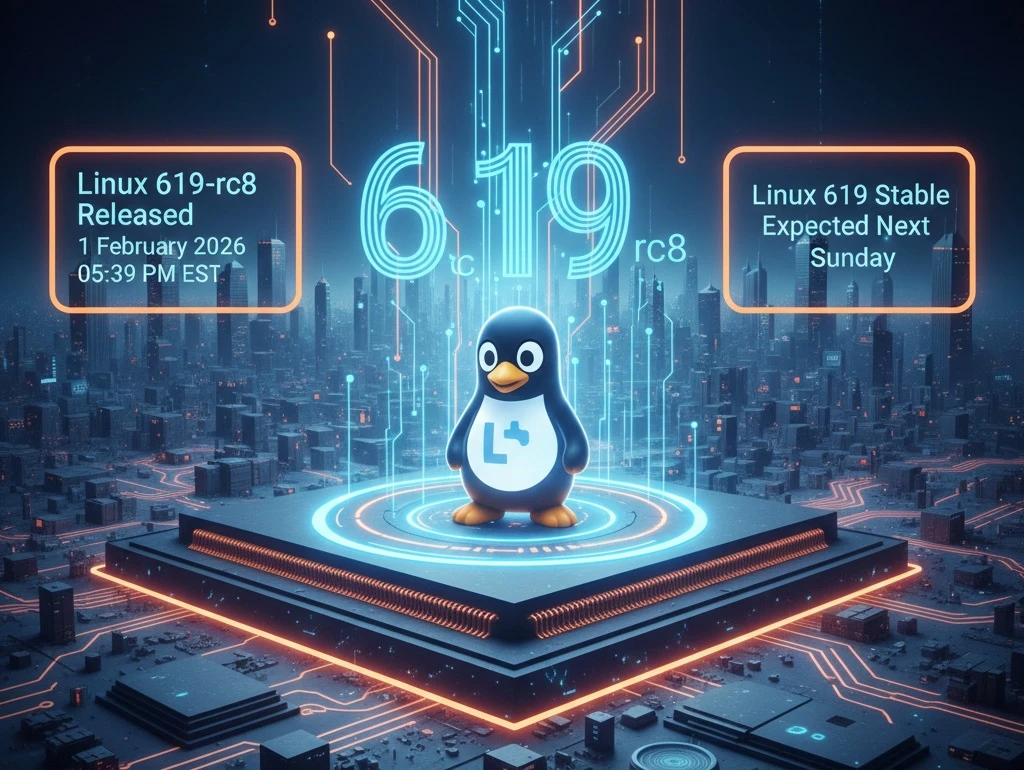Linux 6.19 Kernel Release - AMD GPU verbeteringen en Linux 7.0 aangekondigd